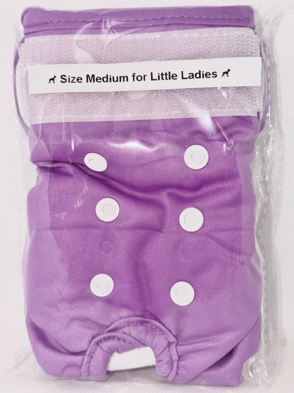 EUC REUSABLE WASHABLE ROYAL PURPLE SM GIRL SZ MED. NAPPY *PLEASE SEE DESCRIPTION
